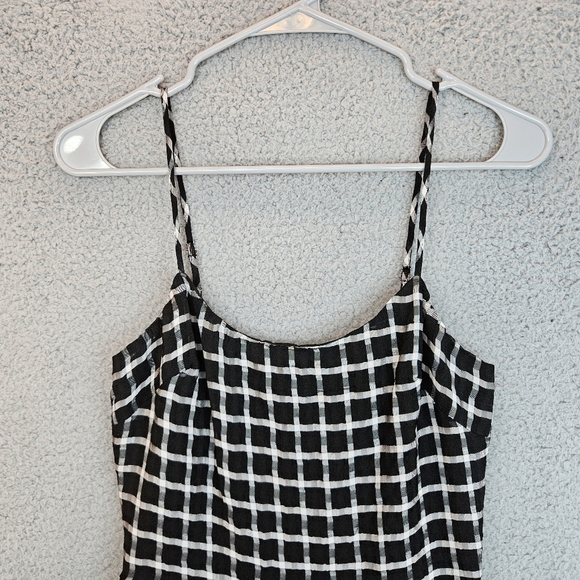 Dress The Population Women's Shaireen Black & White Check Sheath Dress Sz XXS - Picture 3 of 14
